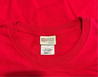 T.shirt americana con stampa