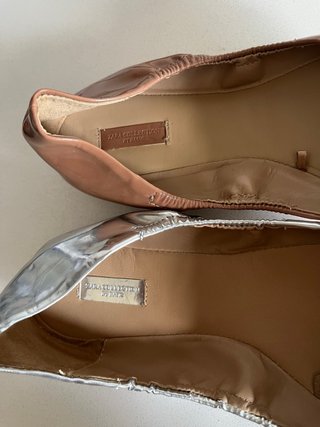 Lote 2 pares Bailarinas Zara