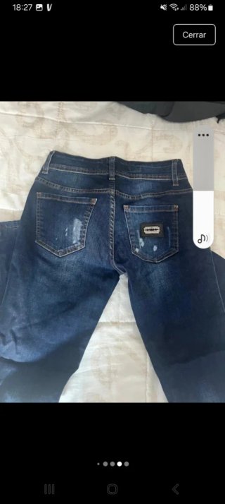 Pantalón Philipp Plein azul , talla 27.