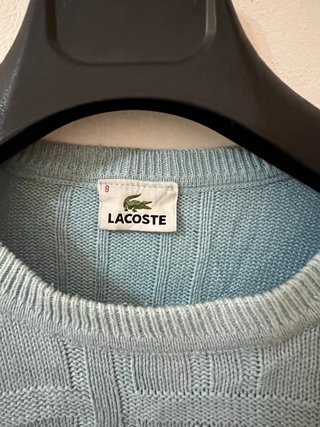 Jersey Lacoste Azul vintage