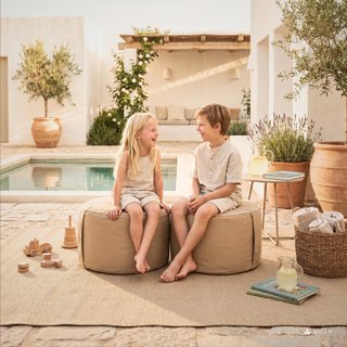 Puff Reposapiés Esterno in Olefina Premium Nuovo