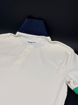 Polo Emporio Armani Bianco Blu