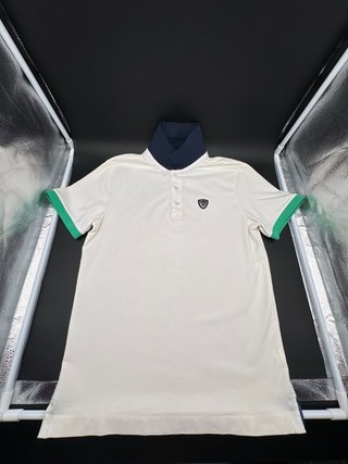 Polo Emporio Armani Bianco Blu