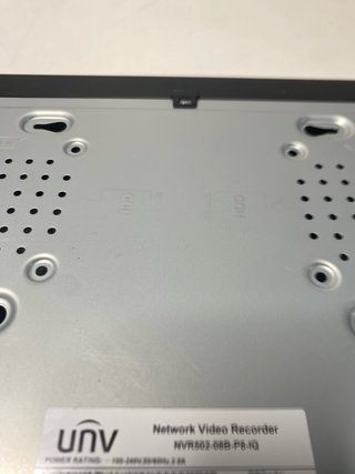 : Grabador NVR Uniview NVR502-08B-P8-iq AI Pro