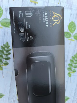 Macchina da caffè L'OR Barista Sublime Compact Grigia