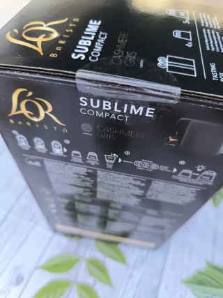 Macchina da caffè L'OR Barista Sublime Compact Grigia