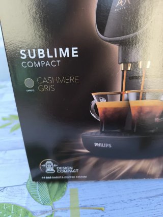 Macchina da caffè L'OR Barista Sublime Compact Grigia