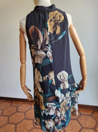 Abito estivo corto fantasia fiori taglia M