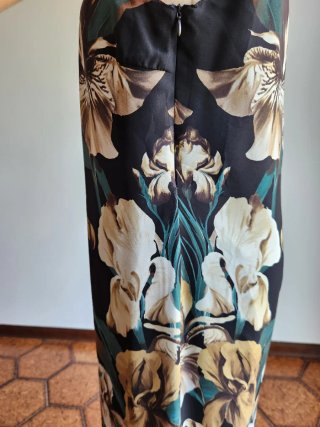 Abito estivo corto fantasia fiori taglia M
