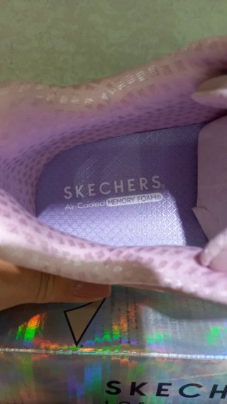 Skechers Donna Rosa Oro Tg 37