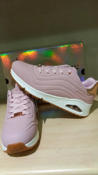 Skechers Donna Rosa Oro Tg 37