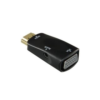 Adaptador HDMI a VGA con Audio