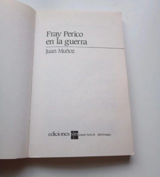 Libro Fray Perico en la guerra