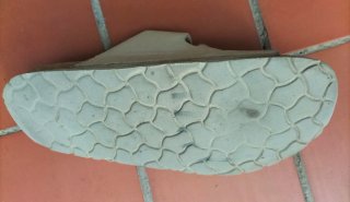 Sandalias Natural Walk Beige Hebillas