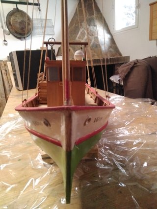 Maqueta Barco Pesquero