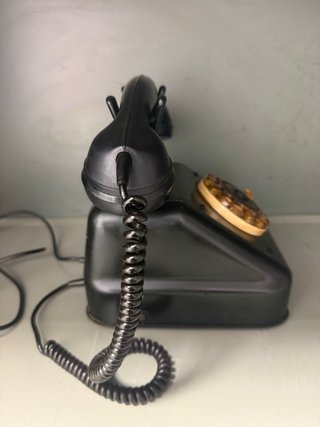 Teléfono antiguo baquelita Alemania vintage