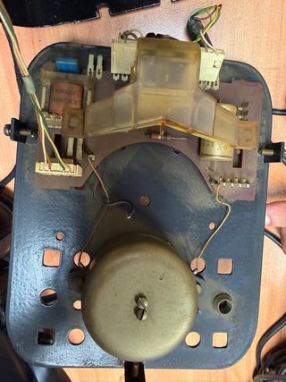 Teléfono antiguo baquelita Alemania vintage