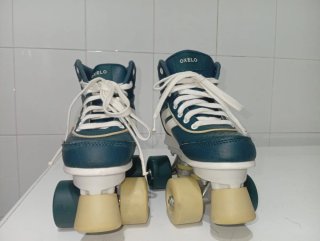 Pack Patines Oxelo 100 JR Navy + Casco