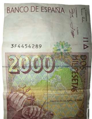 Billete 2000 pesetas Banco de España 1992
