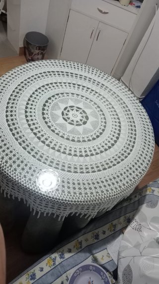 Cristal Mesa Camilla 87cm Diámetro