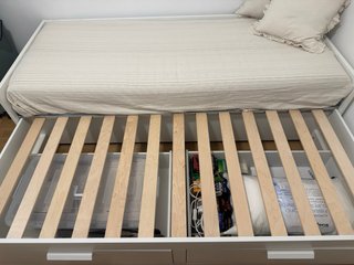 Cama Extensible BRIMNES IKEA Blanca