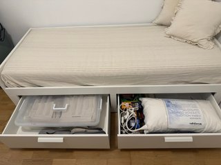 Cama Extensible BRIMNES IKEA Blanca