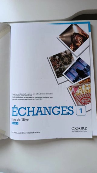 Échanges 1 livre de l'élève, A2.2-B1.1