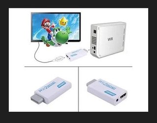 Adaptador Wii a HDMI + Cable 1.5m