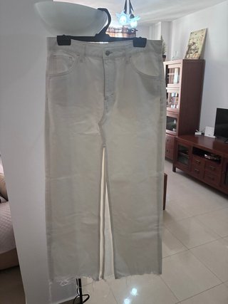 Faldas vaquera larga blanca y azul talla M grande