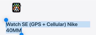 Apple Watch SE 1ª Gen GPS + Celular