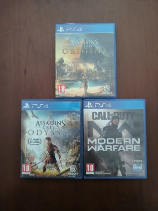 Juegos PS4 a 20 cada uno