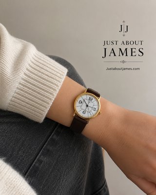 Reloj Q&Q Mecánico Vintage Dorado 32mm