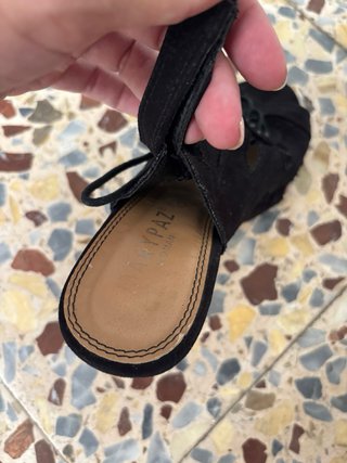 Zapatos de tacón negros talla 38