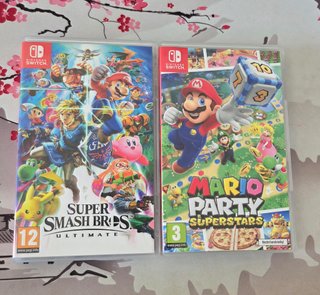 Super Smash Bros Ultimate y Mario Party Superstars