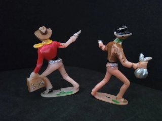 Lote 6 Figuras Comansi Western