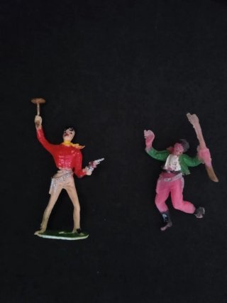 Lote 6 Figuras Comansi Western
