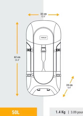 Mochila Montaña Simond MT100 50L