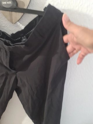 Pantalón negro talla única
