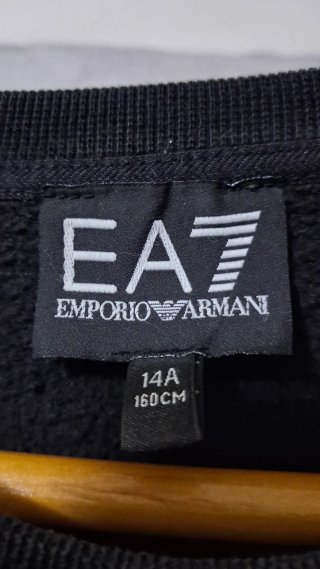 Sudadera EA7 Emporio Armani Negra Talla S