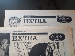 2 Periódicos 1993 Salón del Comic