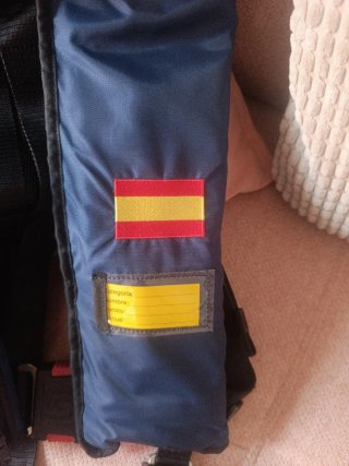 Chaleco Salvavidas Armada Española Coleccionismo