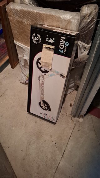 Patinete Decathlon blanco