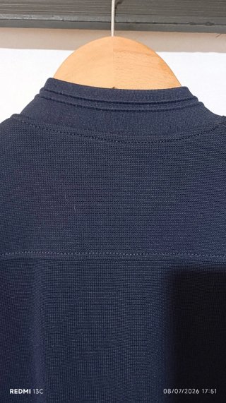 Cazadora Bomber Zara Man Azul Marino Talla XL