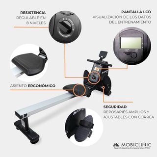 Máquina de Remo plegable