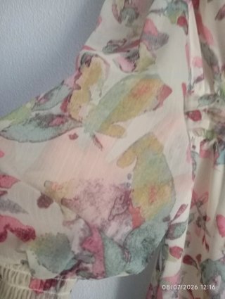 Vestido corto floral S