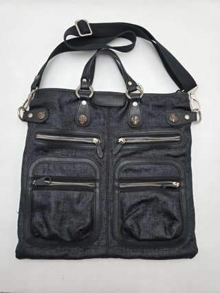 Borsa Hogan Media Multitasche Nera Vintage