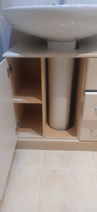 Mueble de baño y espejo