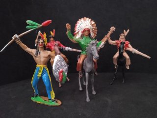 Lote 7 Figuras Comansi.