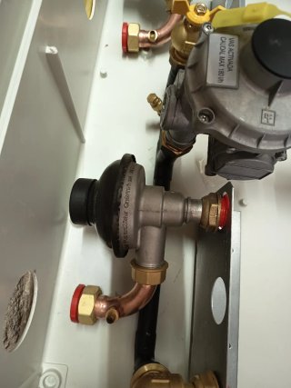 Armario acometida doble contador Gas Natural