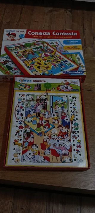 Juego Conecta Contesta Clementoni 4-6 años